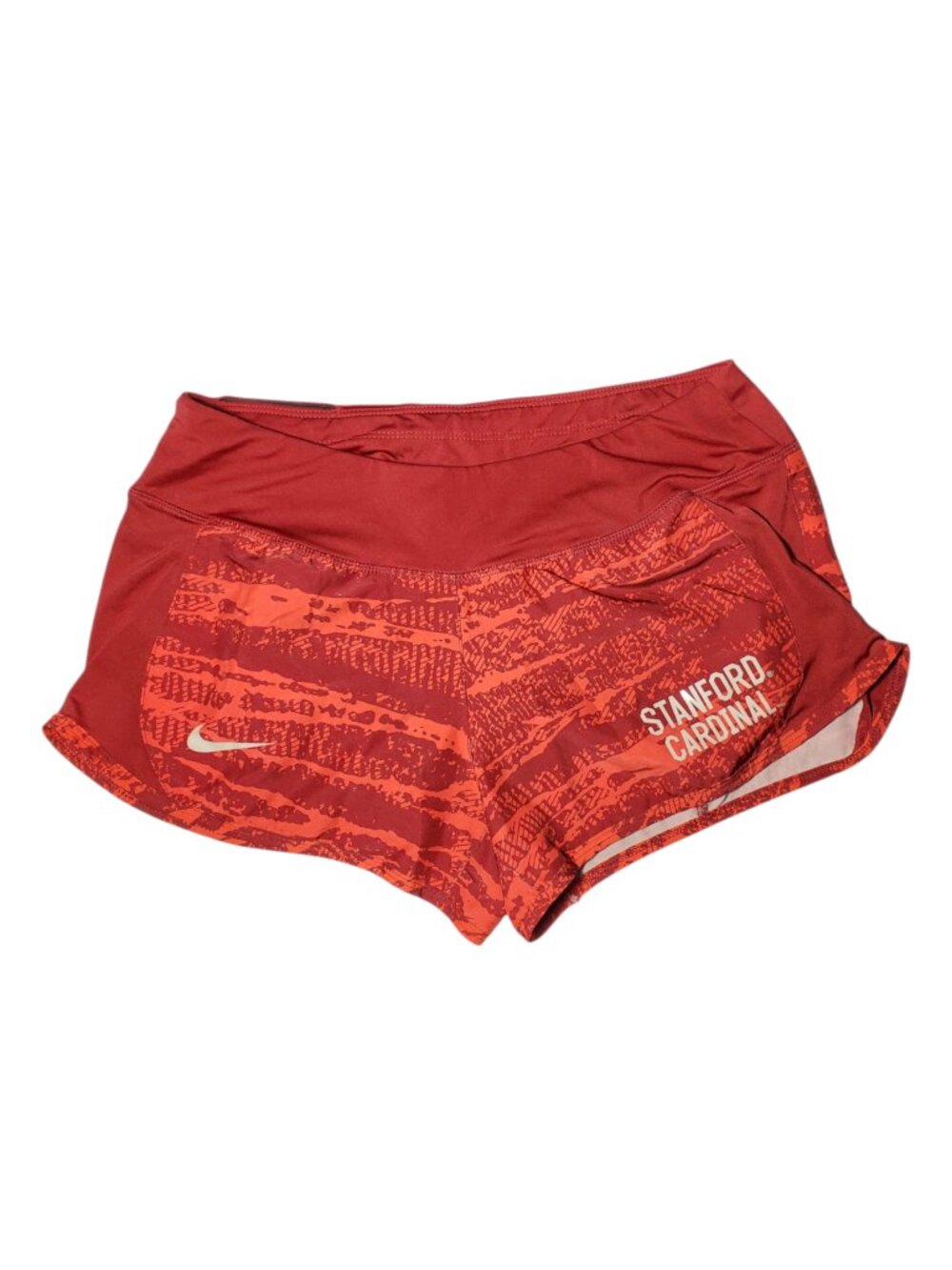 Nike Stanford Cardinal Running Shorts Women's S Red Brief-Liner Dri-Fit NCAA Gym